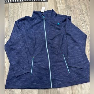 Avenue Zip up jacket 18/20 NWT activewear